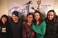 Reel Youth Film estival screening on Cortes Island
